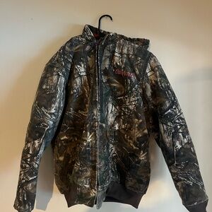 Carhartt Realtree Camouflage Hooded Jacket women’s M